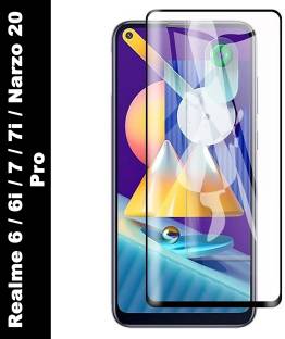 ZYNK CASE Edge To Edge Tempered Glass for Realme Narzo 20 Pro, Realme 7i, Realme 6i, Realme 7, Realme 6