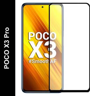 iZAP Tempered Glass Guard for Poco X3 pro, Poco X3, Poco X2, Oppo A12, Poco F3 GT