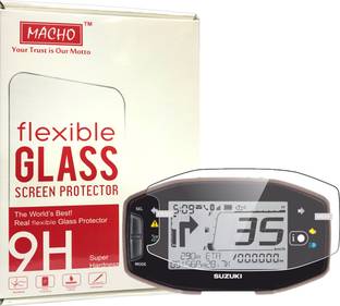 माचो - योर ट्रस्ट इज़ आवर मोटो Impossible Screen Guard Suzuki Access 125 / Avenis/ Burgman Street, Unbreakable Glossy Finished Screen Protector Screen Guard के लिए