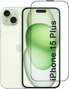 SMART TELECOM Edge To Edge Tempered Glass for Apple iPhone 15 Plus