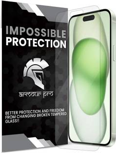 ArmourPro Impossible Screen Guard for iPhone 15 Plus, Apple iPhone 15 Plus, Apple 15 Plus