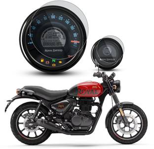 FCS Impossible Screen Guard for Royal Enfield Hunter 350 Speedometer Screen Protector, Royal Enfield Hunter 350 Console Screen Guard