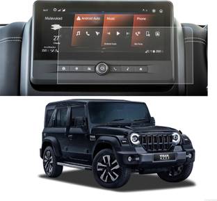 DORADO SHIELD Impossible Screen Guard for Matte Mahindra Thar Roxx Car Accessories Navigation Or Music System (Stereo) Touch Screen Guard , Company Fitted