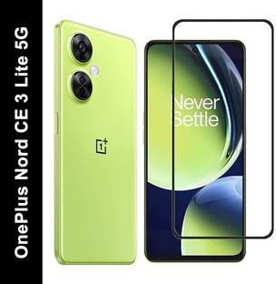 YOGIJEET Edge To Edge Tempered Glass for OnePlus Nord CE 3 Lite 5G