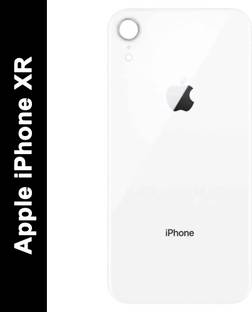 CallSmith Back Tempered Glass for Apple iPhone XR Ultra-thin 9H Anti-Smudge Glossy Finish Back Tempered Glass, with Apple logo