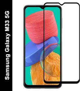 DMJHP Edge To Edge Tempered Glass for Samsung Galaxy M33 5G