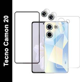 Olonga Front and Back Tempered Glass for TECNO CAMON 20