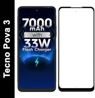 O2MG Edge To Edge Tempered Glass for Tecno Pova 3