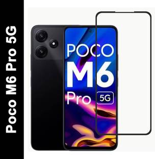 GDBUY Edge To Edge Tempered Glass for POCO M6 Pro 5G, POCO M6 Pro