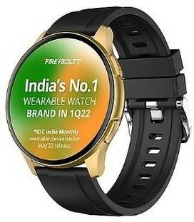 KONG FU MA Nano Glass for Fire-Boltt Invincible 1.39 Inch AMOLED Gold Black Silicon Smart Watch g