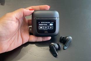 BUDDSURGE Nano Glass for JBL unveils the Tour PRO 2 TWS Earbuds with an actual touchscreen - Copy (3)
