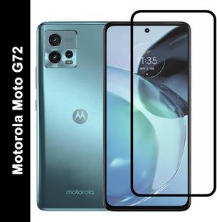 YOGIJEET Edge To Edge Tempered Glass for Motorola G72, moto g72