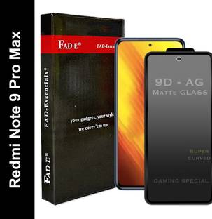 FAD-E Edge To Edge Tempered Glass for POCO X3, POCO X3 Pro, Redmi Note 9 Pro, Redmi Note 9 Pro Max, Poco M2 Pro