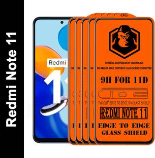 TWIGLO Edge To Edge Tempered Glass for REDMI NOTE 11