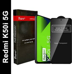 FAD-E Edge To Edge Tempered Glass for Redmi K50i 5G