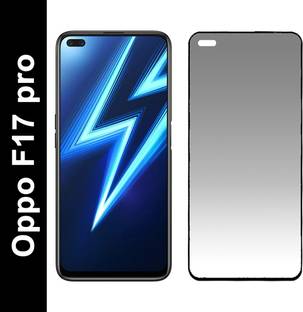 TEXOVERA Edge To Edge Tempered Glass for Oppo F17 pro