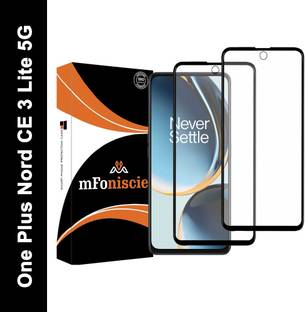 mFoniscie Edge To Edge Tempered Glass for Oneplus Nord CE 3 Lite 5G