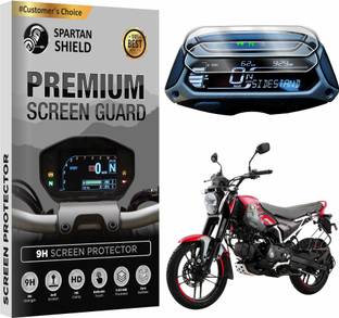 spartan shield Screen Guard for BAJAJ FREEDOM 125 || Anti Scratch || Water Resistant || HD Clear Vision || Instrument Console Protector 2024 [Not Tempered Glass]