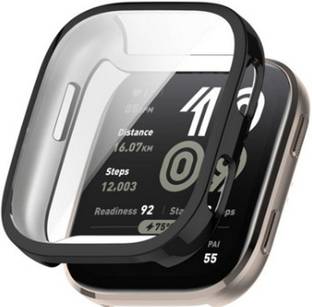 KAZUKI Screen Guard for Amazfit Bip 6 Electroplated TPU Full Coverage Watch Protective Case(Black)