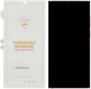 MZKART Screen Guard for Galaxy S24 HD Transparent Unbreakable Membrane Protector
