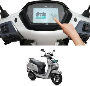FAVOURITE AUTO ACCESSORIES Screen Guard for IQube (Glossy Screen Guard)