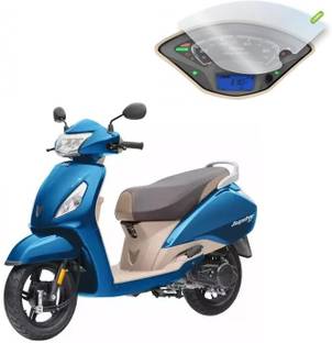 FriendZon Screen Guard for TVS Jupiter 110 ZX With Button Flexible TPU Instrument Cluster Protector