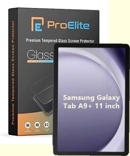 Proelite Screen Guard for Samsung Galaxy Tab A9 Plus 11 inch, Premium Tempered Glass Screen Protector