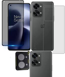 PROTE Screen Guard for OnePlus Nord 2T 5G Privacy Screen Protector [1 pise ] Back Screen Guard [1 pise ] 3D Back Camera [1 pise ] 360 Degree Protection Tempered