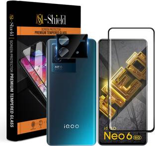 KLAH Screen Guard for iQOO Neo 6 5G, With Camera Lens Protector