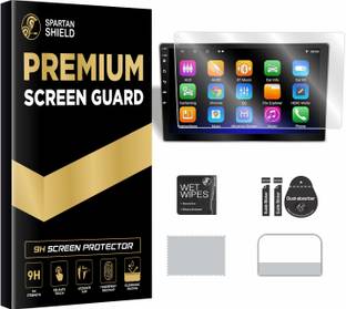 spartan shield Screen Guard for 9 INCH Android Car Stereo System || Car Infotainment Display Protector || Music System Protector || Aftermarket Touch Screen Audio Player Accessory [Not Tempered Glass]