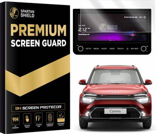 spartan shield Screen Guard for KIA CARENS LUXURY LUXURY + 10.25 INCH | GPS Infotainment Display Touch Screen Protector | Kia Carens Car Music System Accessories [Not Tempered Glass] (Pack of 1)