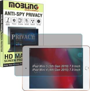 Mobling Screen Guard for Apple iPad Mini Gen 5 2019, iPad Mini 4 2015 4th Gen (7.9 inch) (A2124/A2125/...