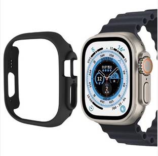 VOLMERE Bumper Case for Apple Watch Ultra 49mm, Hard PC Bumper Case All-Around Edge Shockproof Protective Cover