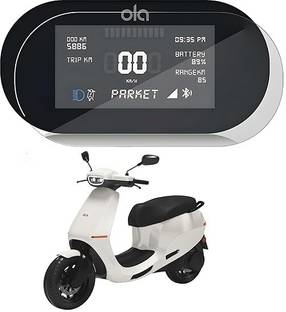 GLAM GRAB OLA S1X METRE SCREEN GAURD Bike Display Screen Guard
