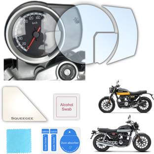 D'FENDER Screen Guard for Honda H'ness / RS CB 350 Motorcycle Speedometer Console Display Screen, Scrath Protector Guard