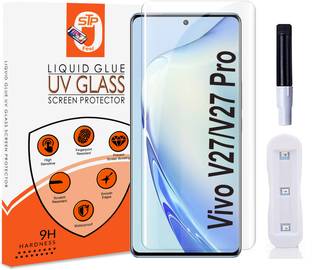 STP FEEL Tempered Glass Guard for Vivo V27, Vivo V27 Pro, Vivo T2 Pro, Infinix Zero 30 5G, Zero Ultra Premium Technology UV Glass with Installation Kit