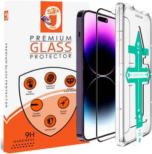 Maxboost Tempered Glass Guard for iPhone 14 Plus, iPhone 13 Pro Max EZEE Premium Tempered Glass Screen Protector Guard with Easy Applicator