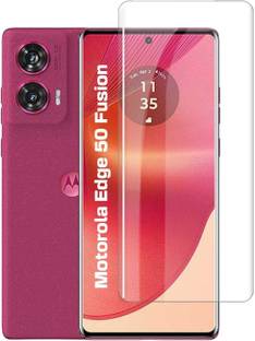 Gorilla Cases Edge To Edge Tempered Glass for Motorola Edge 50 Fusion, Motorola Edge 50 Fusion (Premium Technology UV Glass With Installation Kit)