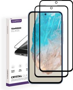CZARTECH Tempered Glass Guard for Samsung Galaxy M35 5g, A35 5g, A55 5g