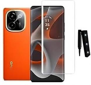 GLOBALCASE Tempered Glass Guard for Vivo T3 Pro 5G, Vivo T3 Pro (BLK GLS)