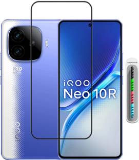 GORILLA PRO PLUS Tempered Glass Guard for IQOO NEO 10R Temper Glass Screen Protector Edge To Edge Screen Guard For IQOO NEO 10R 5G Tempered Glass