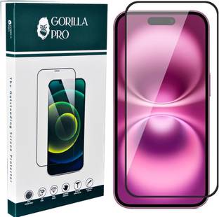 GORILLA PRO Tempered Glass Guard for Apple iPhone 16 Plus