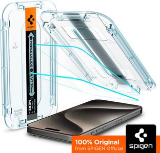 Spigen Tempered Glass Guard for Apple iPhone 15 Pro Max