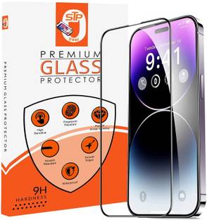 STP FEEL Tempered Glass Guard for iPhone 16 Pro 5G Premium Screen Protector Guard with Easy Installation Kit