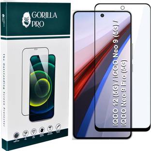 GORILLA PRO Tempered Glass Guard for iQOO 12 5G, IQOO Neo 9 5G, IQOO Neo 9 Pro 5G