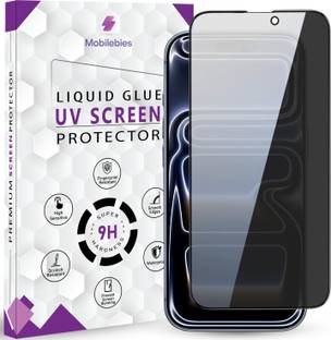 Mobilebies Tempered Glass Guard for iPhone 17 Pro / iPhone 17 Privacy Screen Protector Guard with Easy Installation Kit