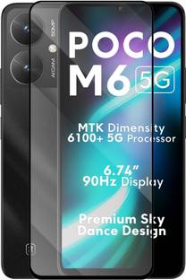 KWINE CASE Tempered Glass Guard for POCO M6 5G