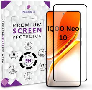 Mobilebies Tempered Glass Guard for iQOO Neo 10 5G Premium Screen Protector Guard with Easy Installation Kit