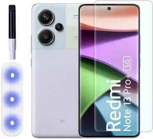 VISHZONE Tempered Glass Guard for Redmi Note 13 Pro+ 5G, Redmi Note 13 Pro Plus 5G, UV Protection