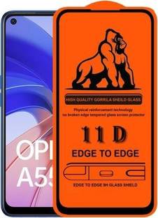 FlipSmartGuard Edge To Edge Tempered Glass for OPPO A55